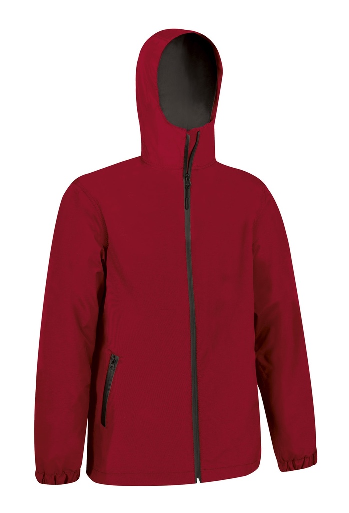 [V402] Chaqueta de lluvia DARION V402 (Sin serigrafía, S, rojo loto)