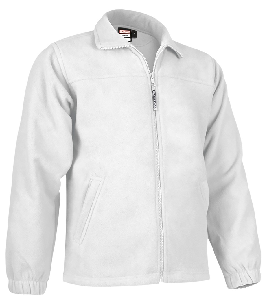 [V312] Chaqueta polar DAKOTA (Sin serigrafía, S, blanco)