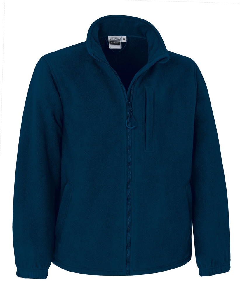 [V317] Chaqueta polar WARRIOR (Sin serigrafía, S, azul marino orión)