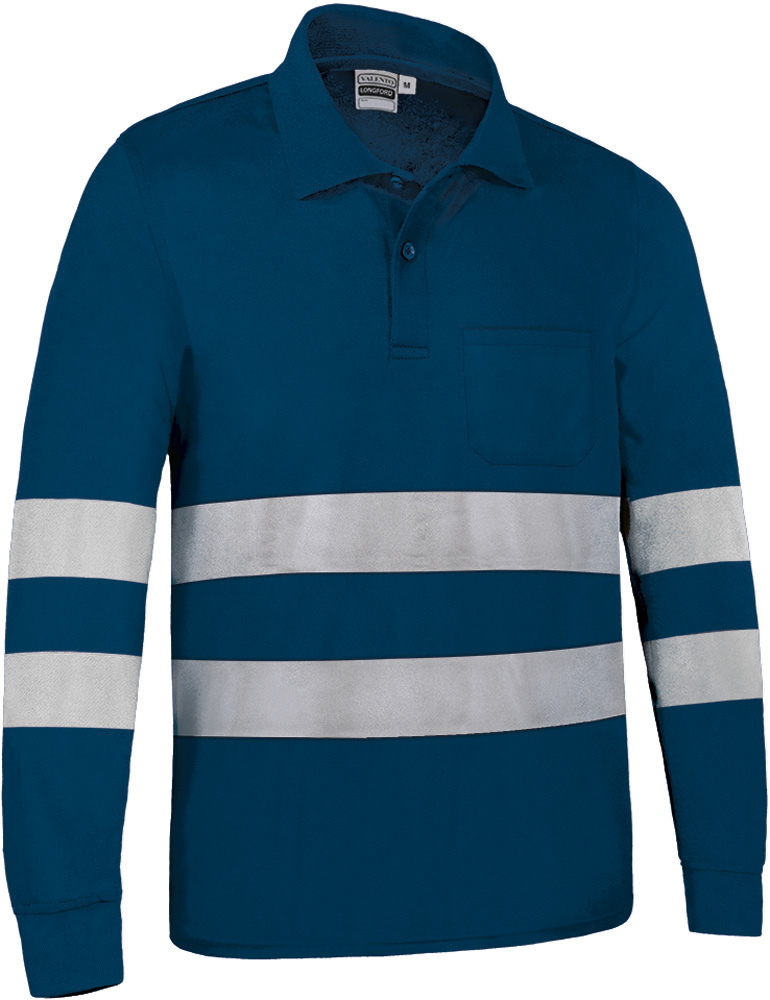 [V115] Polo M/L LONGFORD (Sin serigrafía, S)