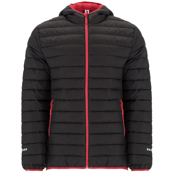 [5097] ROPA ABRIGO NORWAY SPORT (Sin serigrafía, 2XL, negro/rojo)