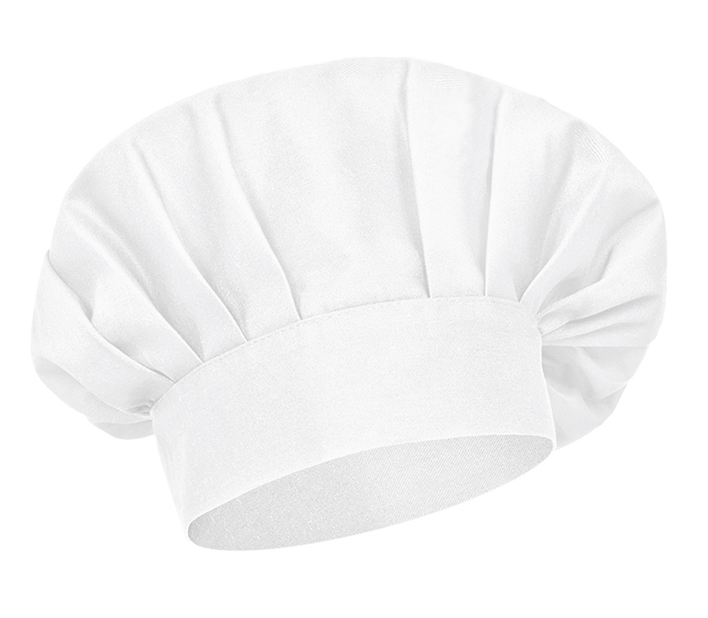 [V695] Gorro de cocina COULANT (blanco)